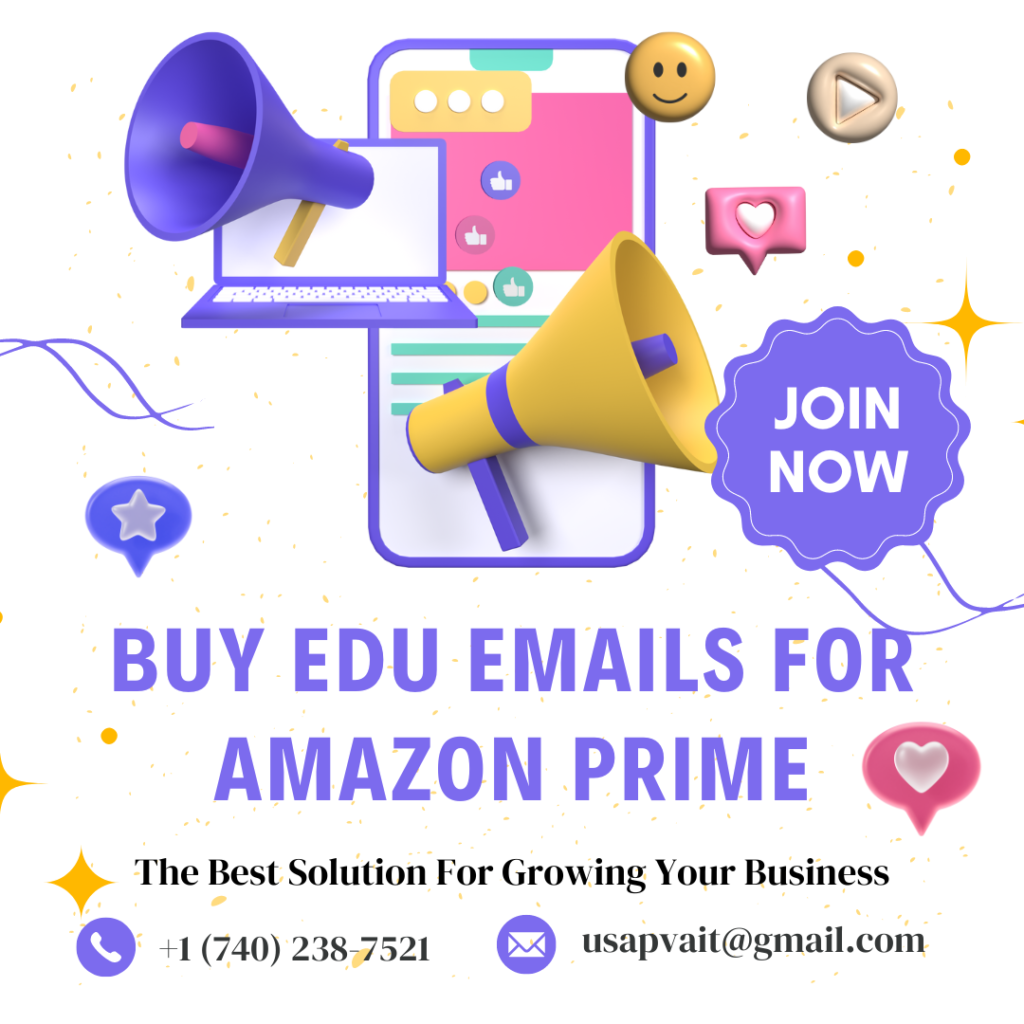 Buy Edu Emails For Amazon Prime