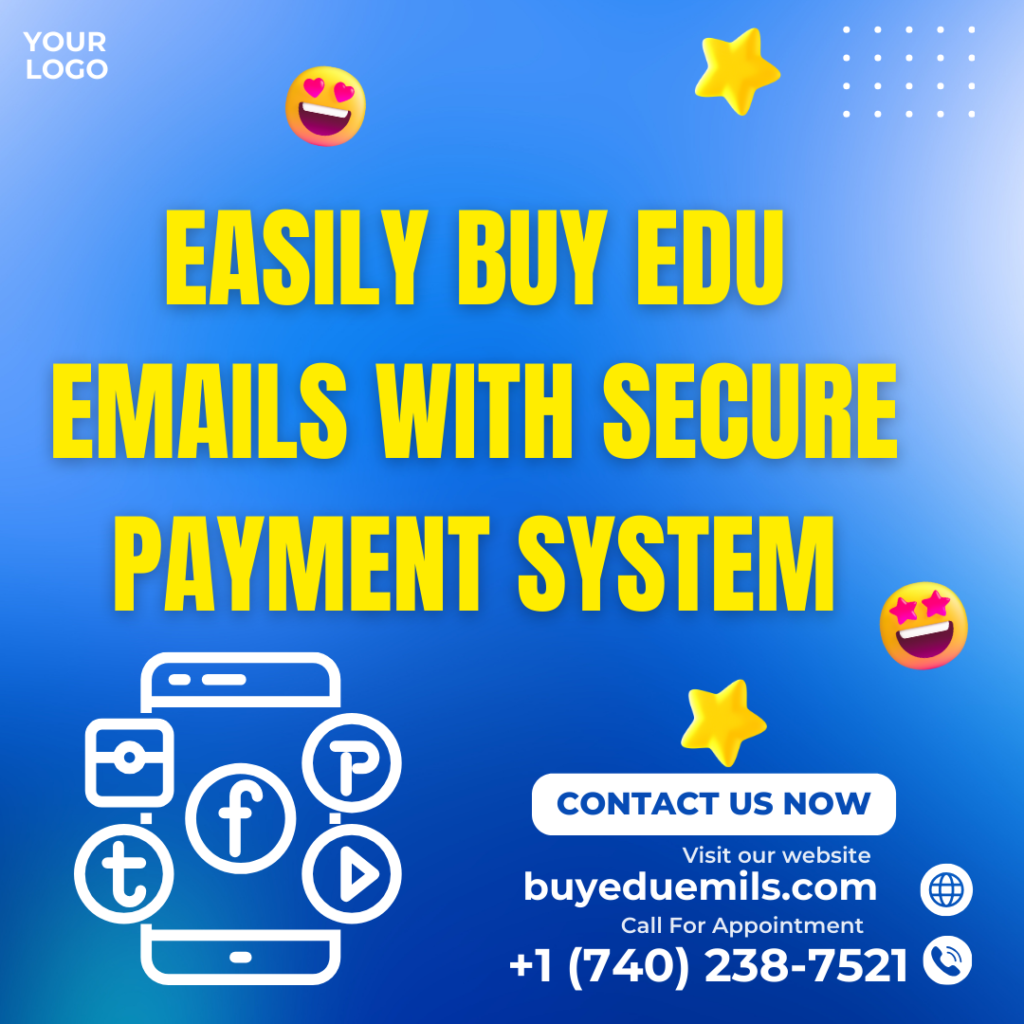 Easily Buy Edu Emails With Secure Payment System
